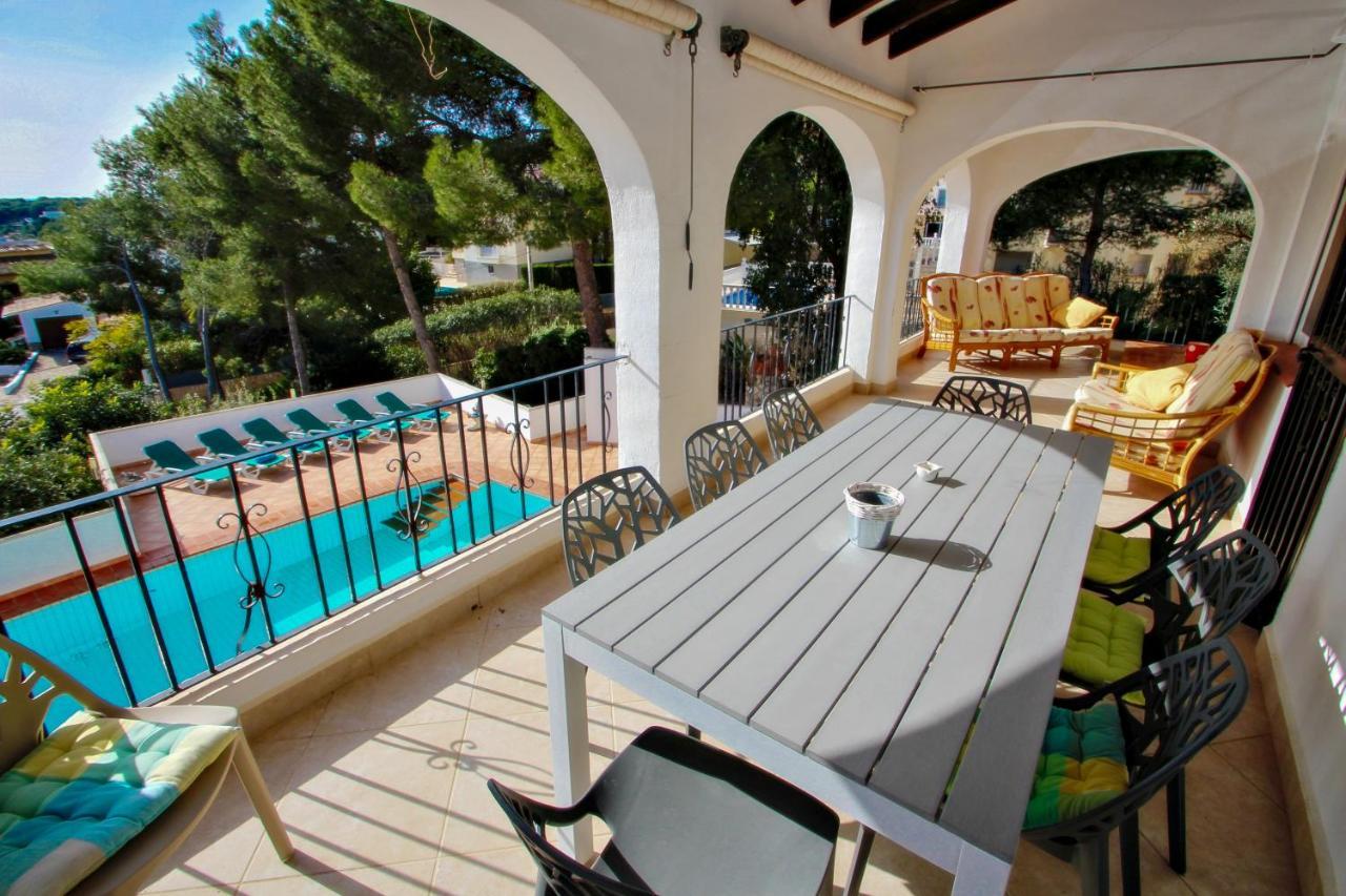 Dos Chicas - Sea View Villa With Private Pool In Moraira Teulada Exterior photo