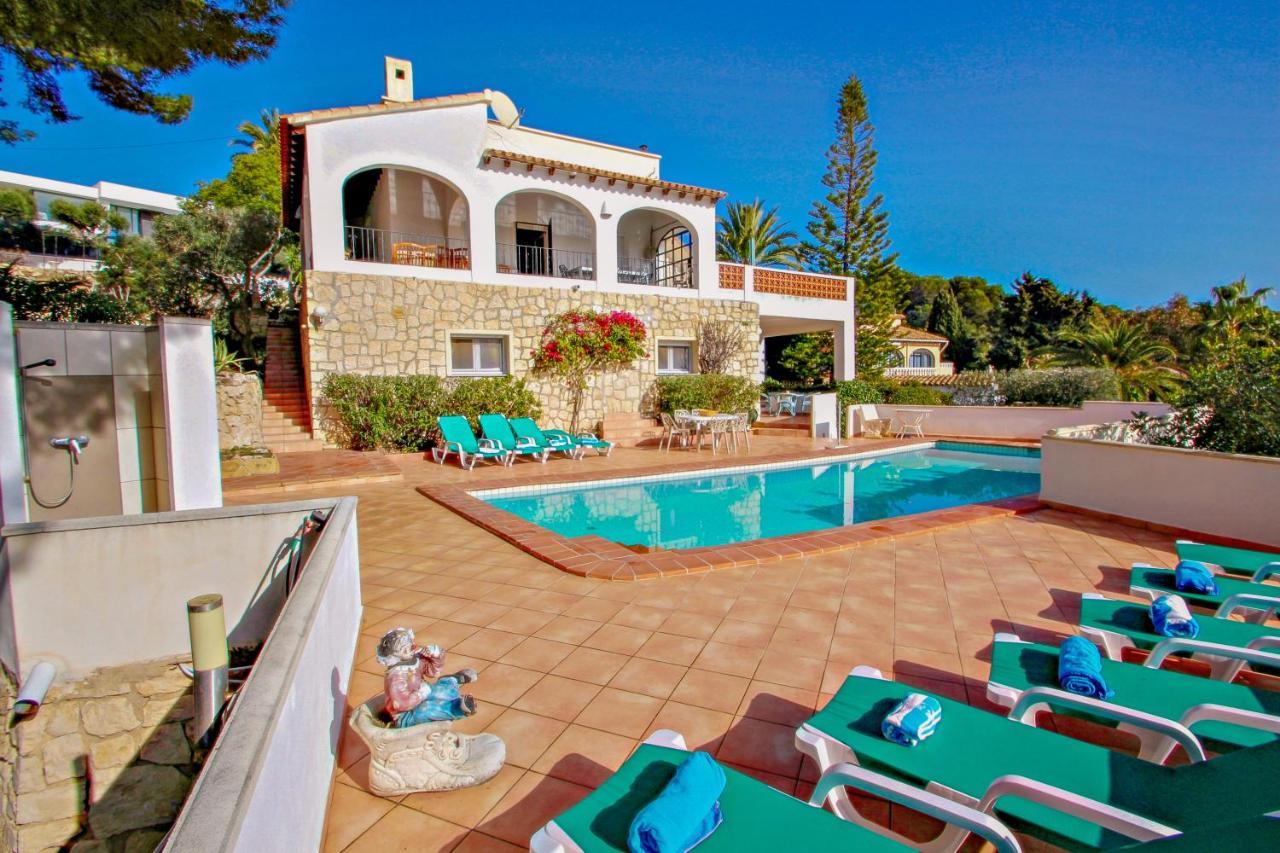 Dos Chicas - Sea View Villa With Private Pool In Moraira Teulada Exterior photo